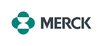 A logo of merck is shown.